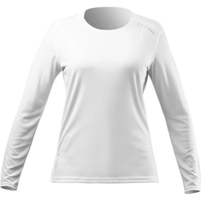 2025 Zhik Womens UV Active Long Sleeve Top ATP-0070-W-WHT